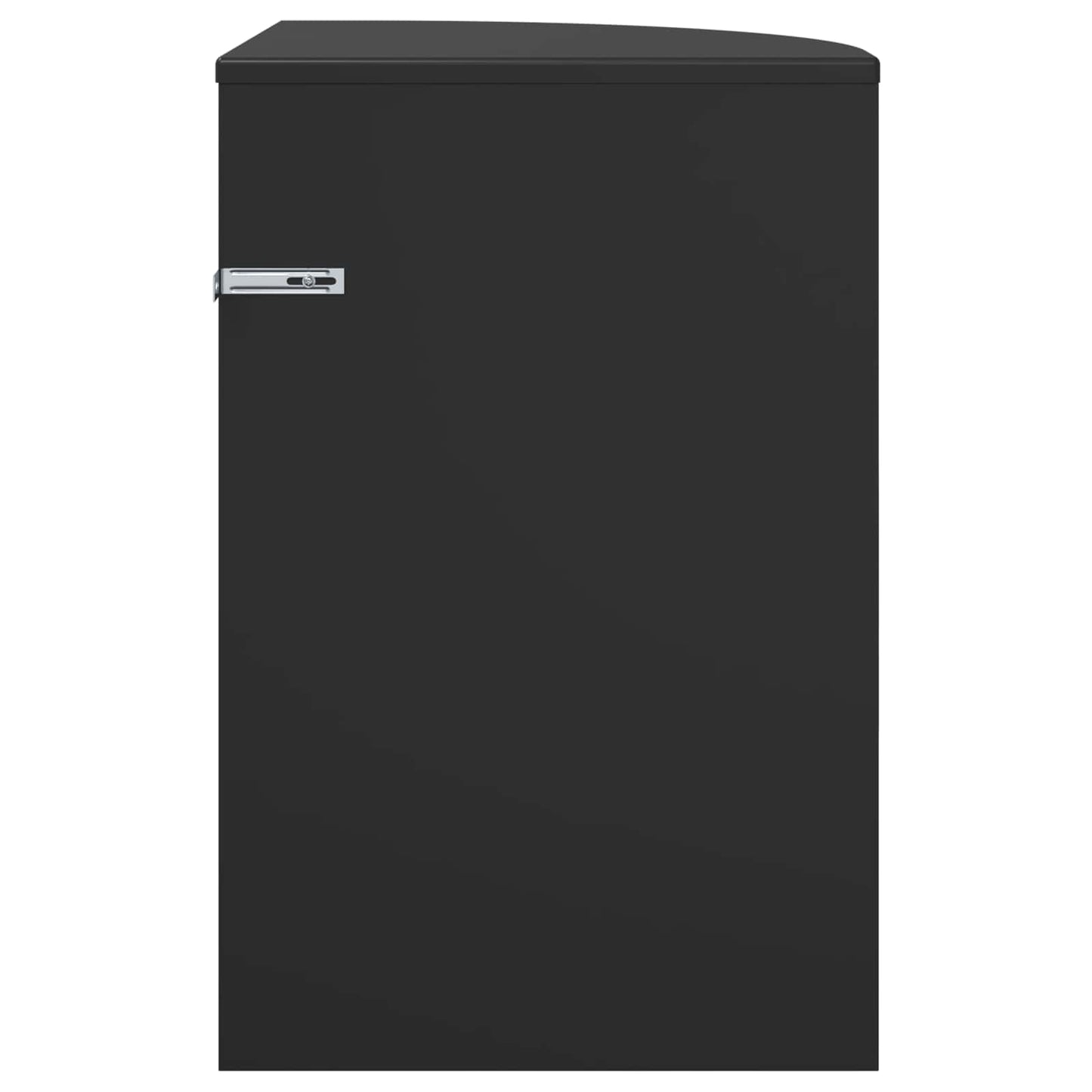 Tavolino Nero 39,7 x 39,7 x 60 cm Legno multistrato | homemem39