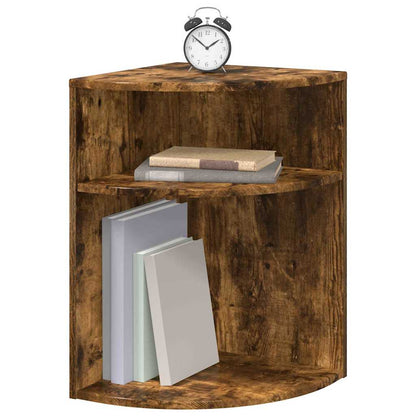 Tavolino Rovere fumé 39,7 x 39,7 x 60 cm Legno multistrato