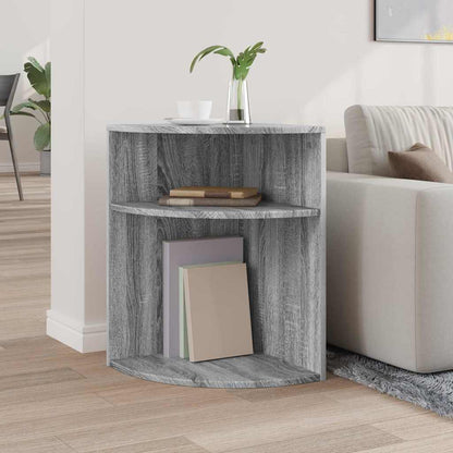 Tavolino Grigio Sonoma 39,7 x 39,7 x 60 cm Legno multistrato