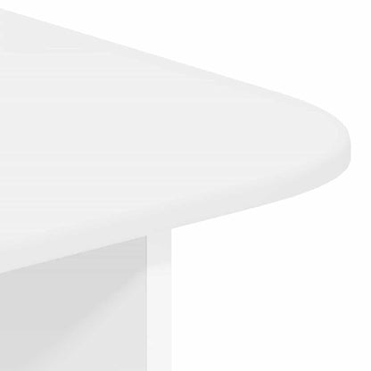 Tavolino da salotto Bianco 93 x 53 x 33 cm Legno multistrato | homemem39