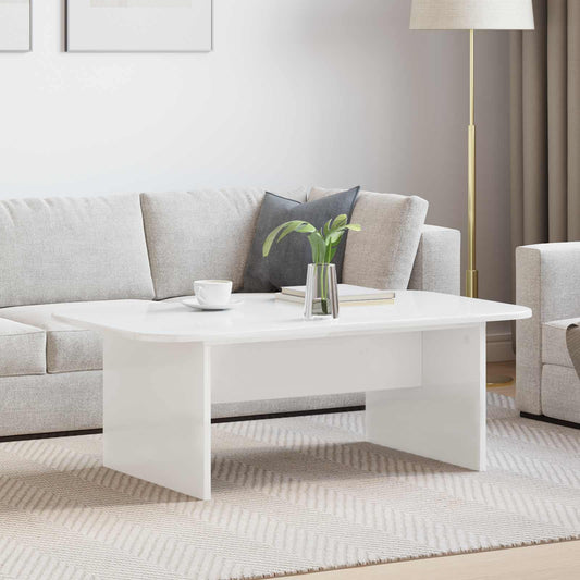 Tavolino da salotto Bianco 93 x 53 x 33 cm Legno multistrato