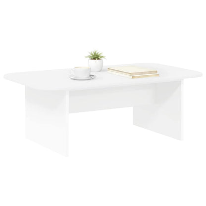 Tavolino da salotto Bianco 93 x 53 x 33 cm Legno multistrato | homemem39