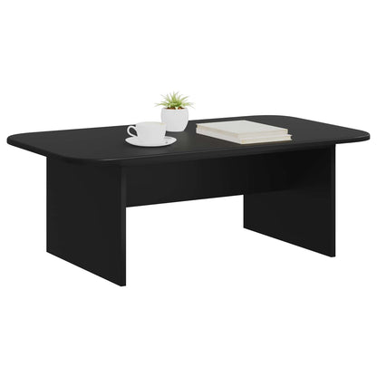 Tavolino da salotto Nero 93 x 53 x 33 cm Legno multistrato