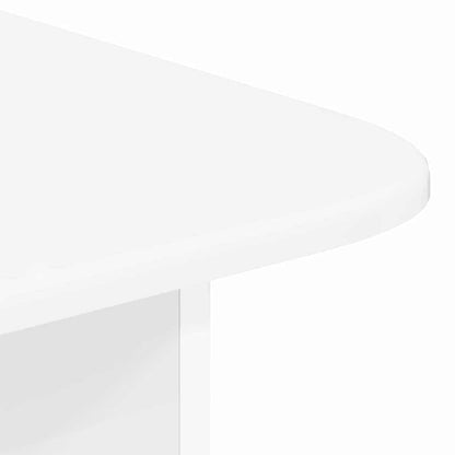 Tavolino da salotto Bianco Lucido 93 x 53 x 33 cm | homemem39