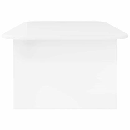 Tavolino da salotto Bianco Lucido 93 x 53 x 33 cm | homemem39