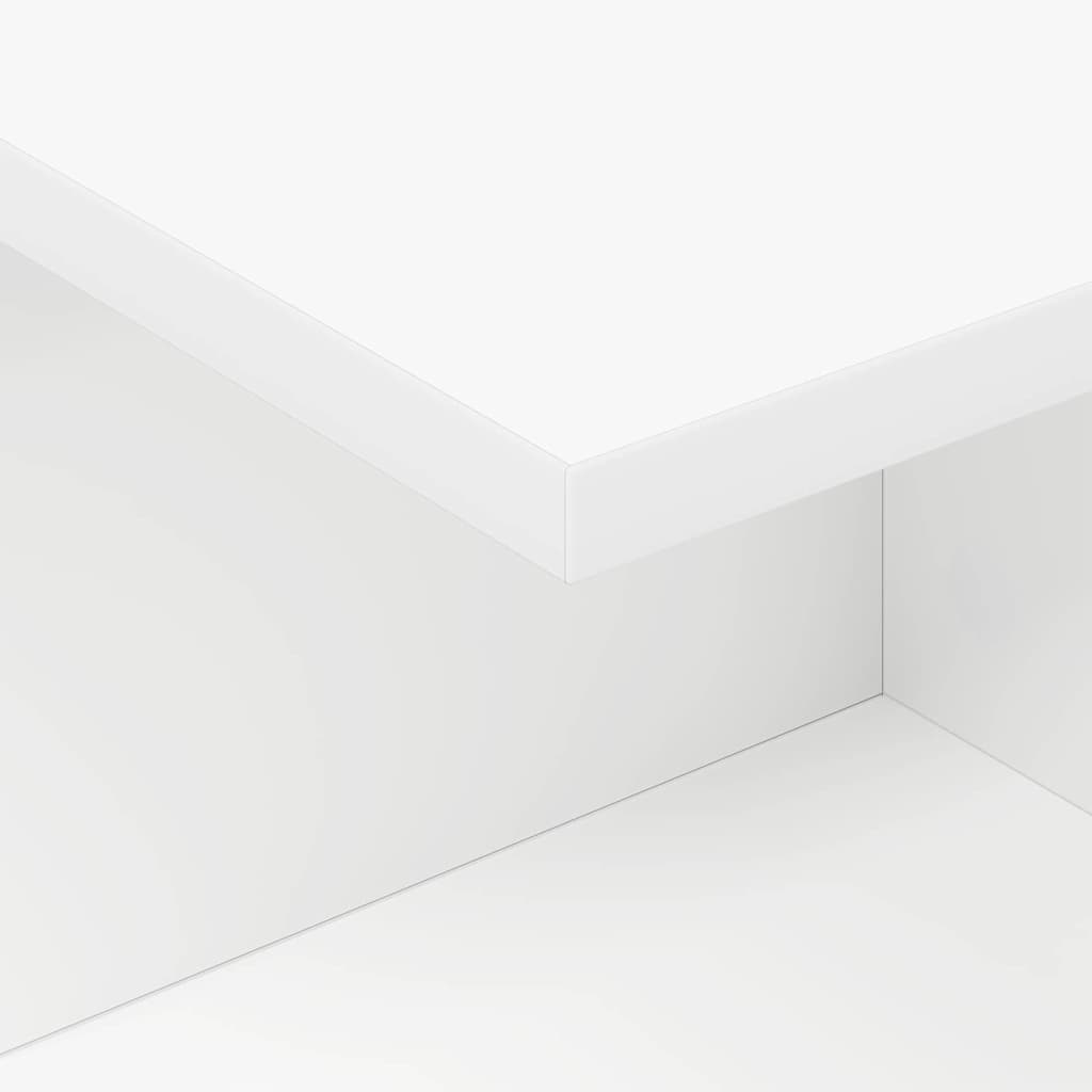 Comodino 2 pcs Bianco 40 x 30 x 25 cm Legno multistrato | homemem39