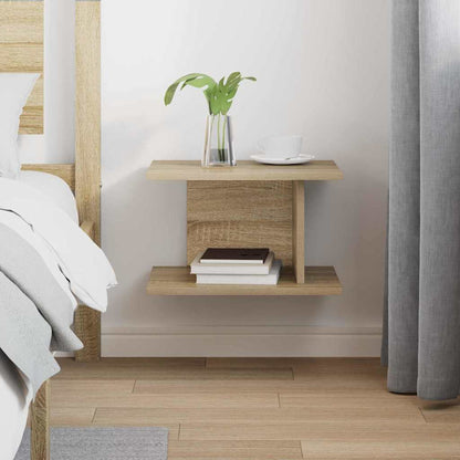 Comodino Rovere Sonoma 40 x 30 x 25 cm Legno multistrato | homemem39