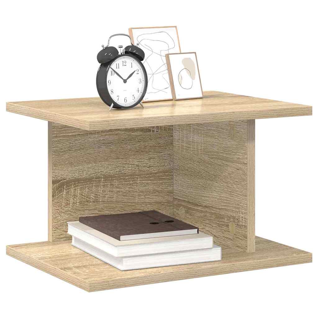 Comodino 2 pcs Rovere Sonoma 40 x 30 x 25 cm Legno multistrato | homemem39