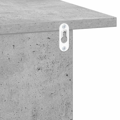 Comodino Grigio cemento 40 x 30 x 25 cm Legno multistrato | homemem39