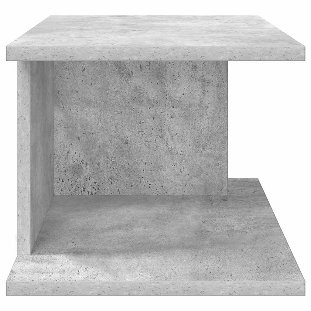 Comodino Grigio cemento 40 x 30 x 25 cm Legno multistrato | homemem39