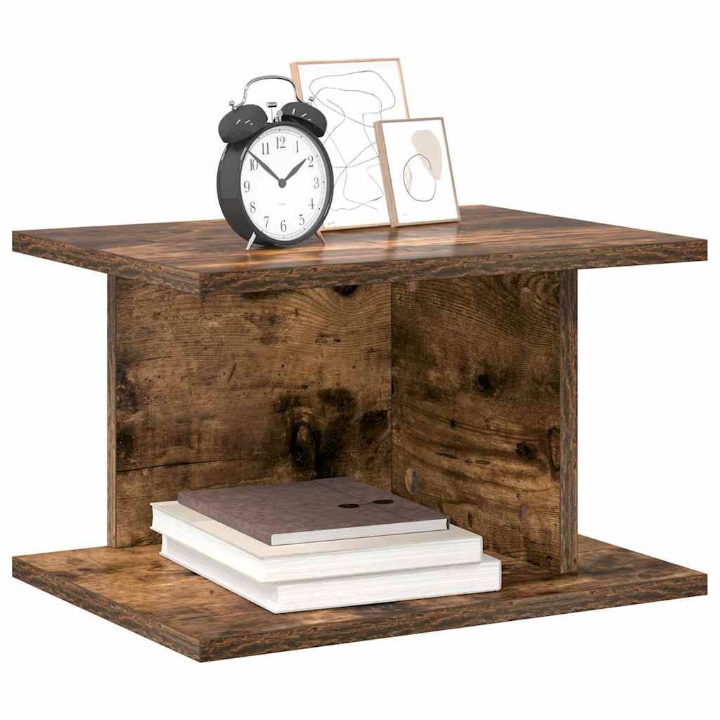 Comodino Rovere fumé 40 x 30 x 25 cm Legno multistrato | homemem39