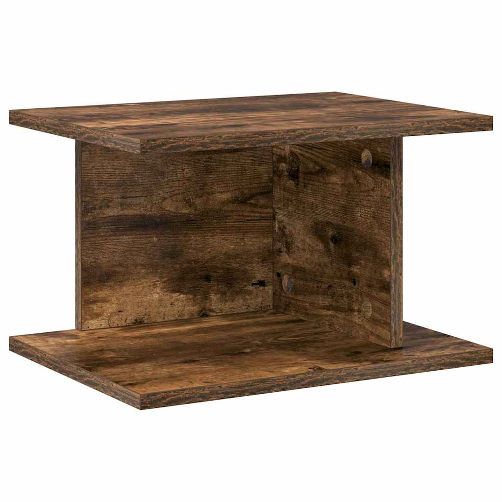 Comodino 2 pcs Rovere fumé 40 x 30 x 25 cm Legno multistrato | homemem39