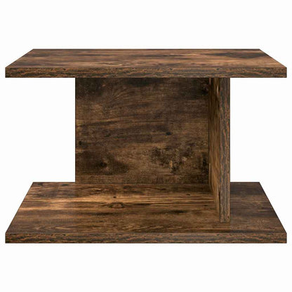 Comodino 2 pcs Rovere fumé 40 x 30 x 25 cm Legno multistrato | homemem39