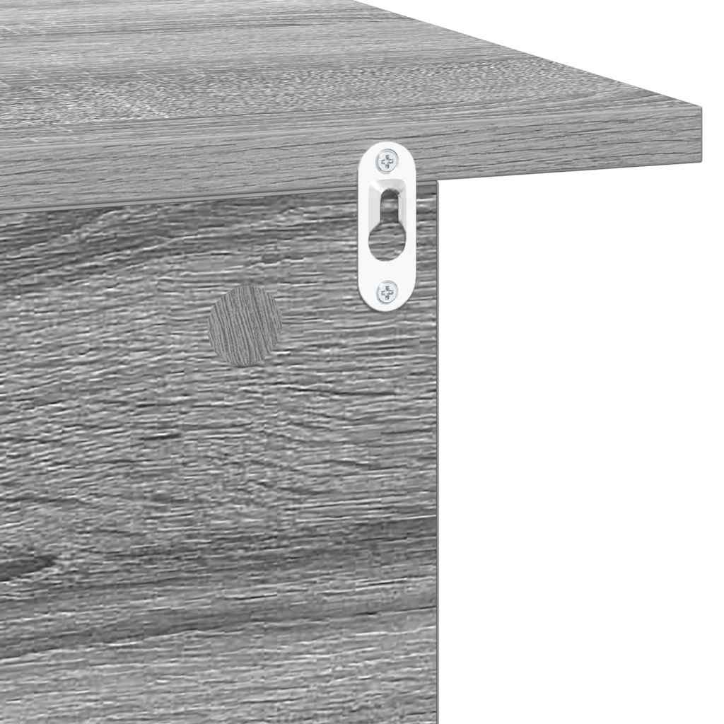 Comodino Grigio Sonoma 40 x 30 x 25 cm Legno multistrato | homemem39
