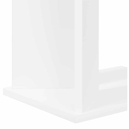 Tavolino Bianco 35 x 25 x 50 cm Legno multistrato