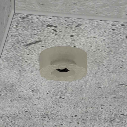 Tavolino Grigio cemento 35 x 25 x 50 cm Legno multistrato