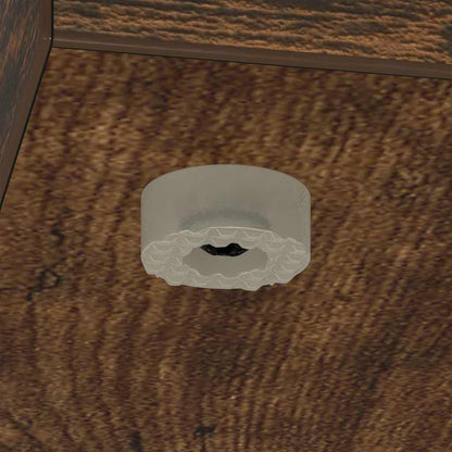 Tavolino Rovere fumé 35 x 25 x 50 cm Legno multistrato