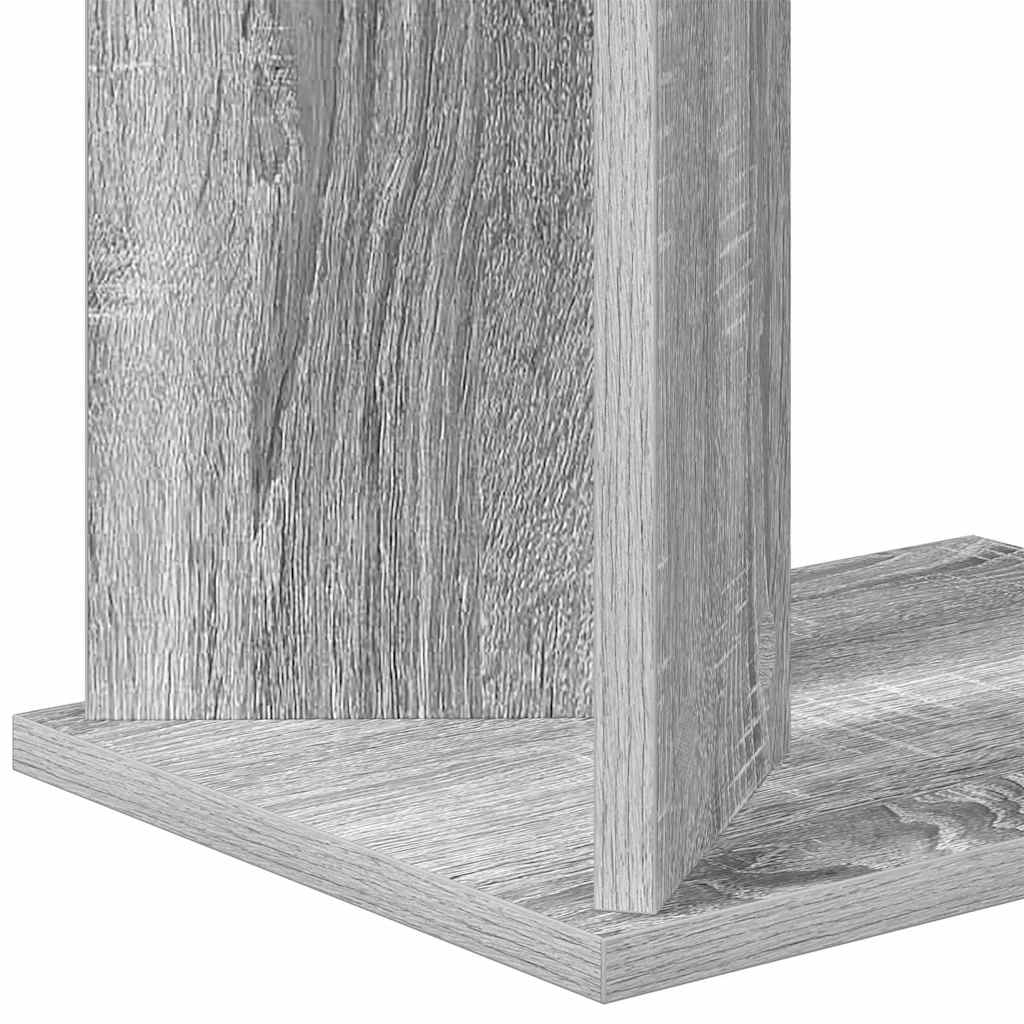Tavolino Grigio Sonoma 35 x 25 x 50 cm Legno multistrato