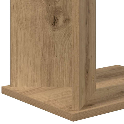 Tavolino Rovere artigianale 35 x 25 x 50 cm Legno multistrato