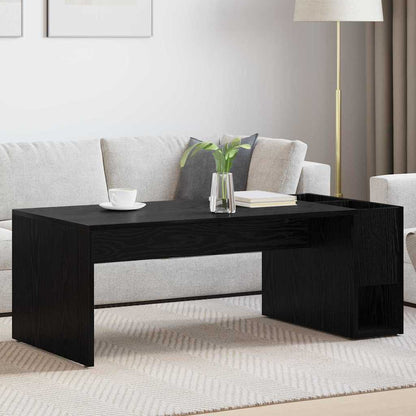 Tavolino da salotto Rovere Nero 101,5 x 50 x 37 cm | homemem39