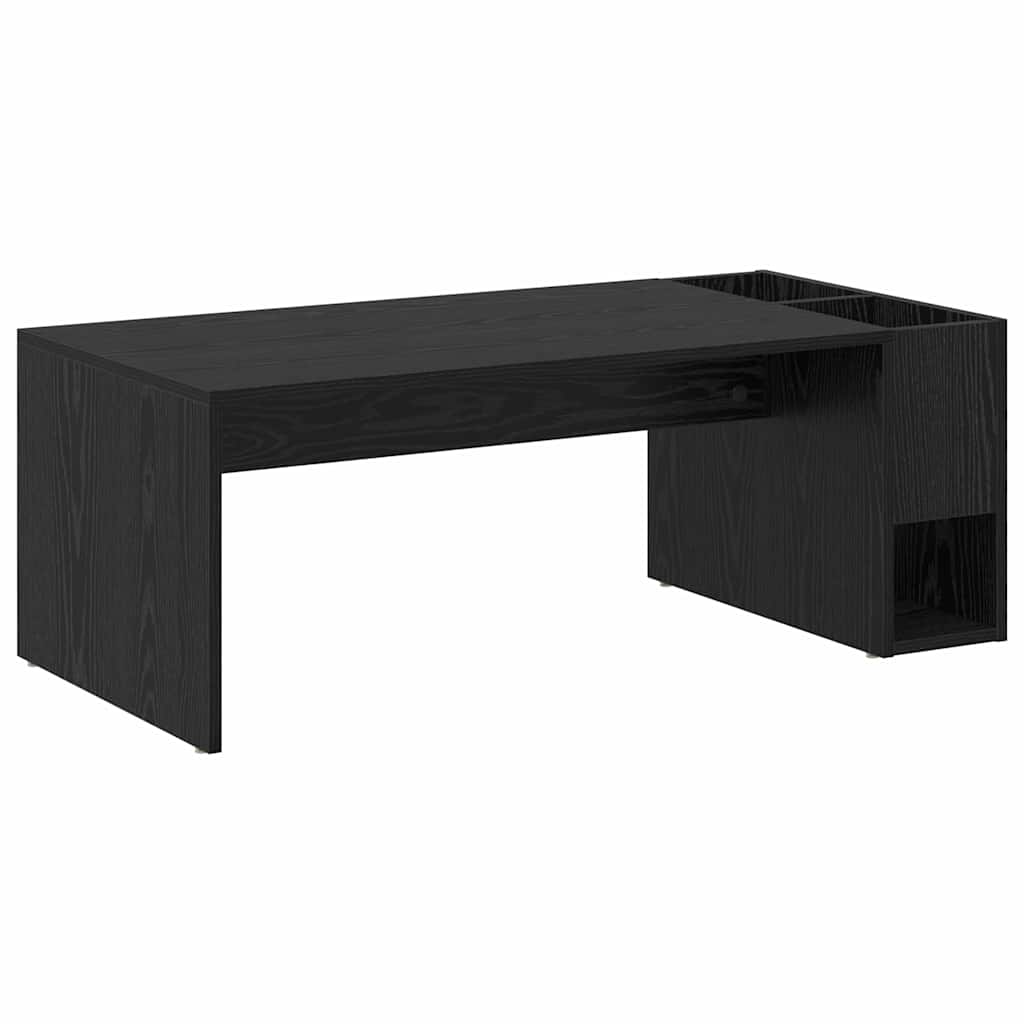 Tavolino da salotto Rovere Nero 101,5 x 50 x 37 cm | homemem39