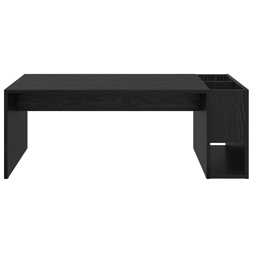 Tavolino da salotto Rovere Nero 101,5 x 50 x 37 cm | homemem39