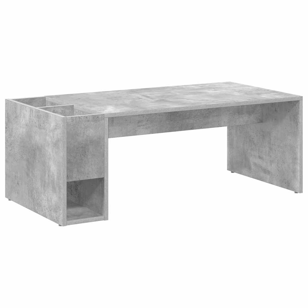 Tavolino da salotto Grigio cemento 101,5 x 50 x 37 cm | homemem39