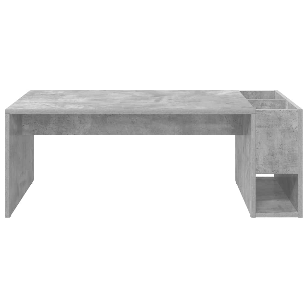 Tavolino da salotto Grigio cemento 101,5 x 50 x 37 cm