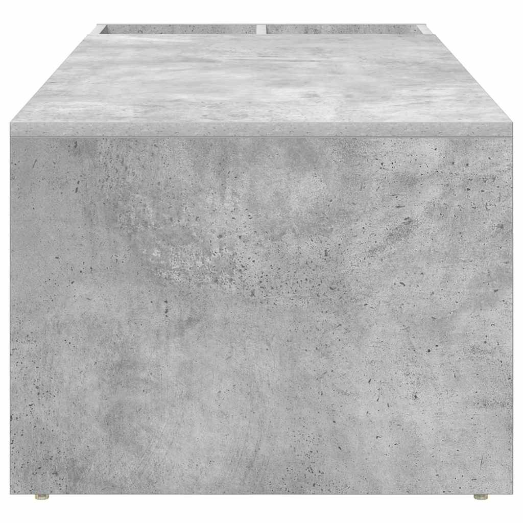 Tavolino da salotto Grigio cemento 101,5 x 50 x 37 cm | homemem39