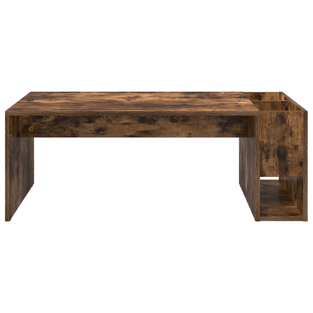 Tavolino da salotto Rovere fumé 101,5 x 50 x 37 cm | homemem39