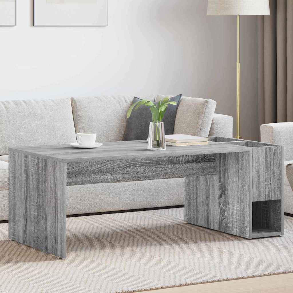 Tavolino da salotto Grigio Sonoma 101,5 x 50 x 37 cm | homemem39