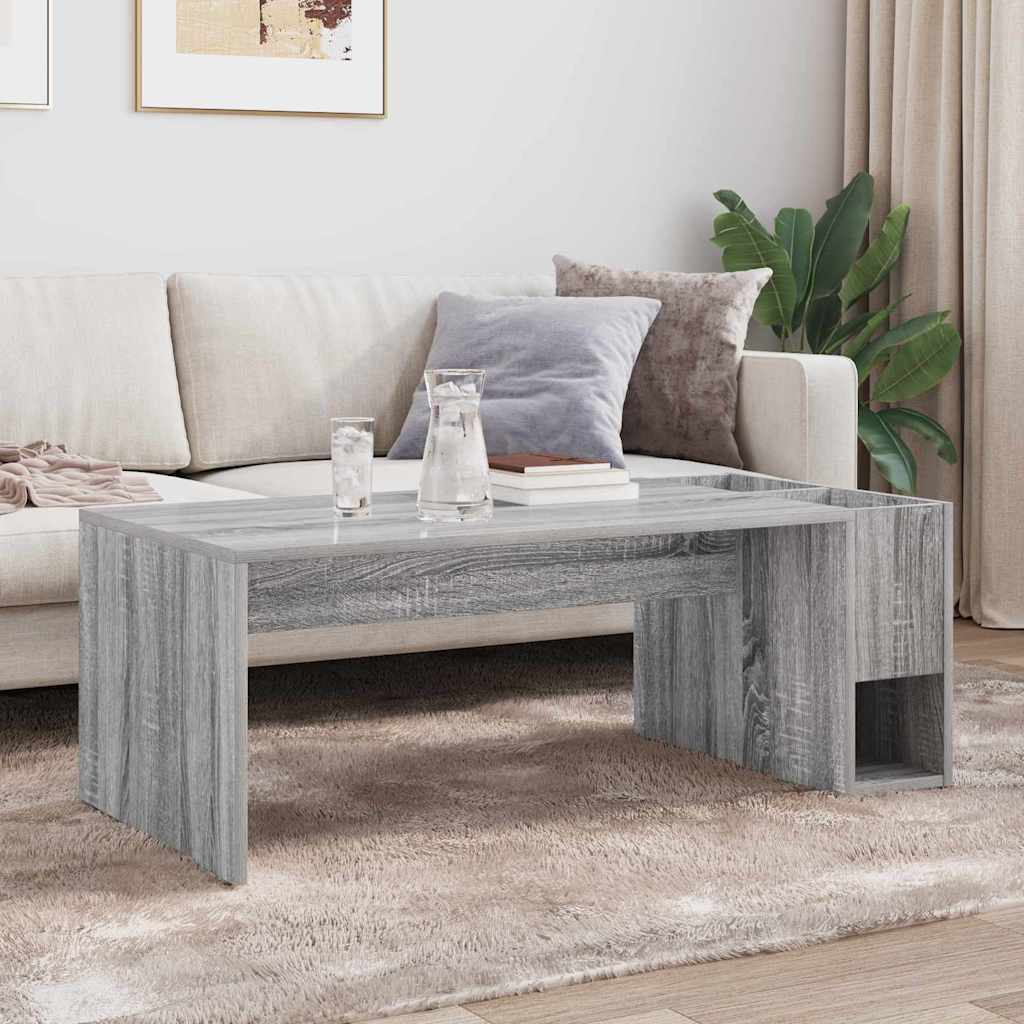 Tavolino da salotto Grigio Sonoma 101,5 x 50 x 37 cm | homemem39