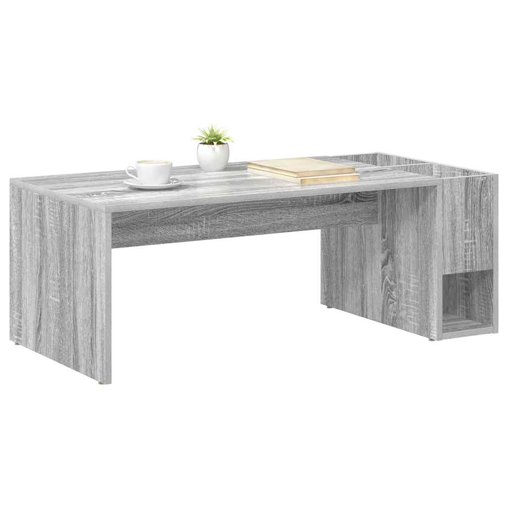 Tavolino da salotto Grigio Sonoma 101,5 x 50 x 37 cm | homemem39