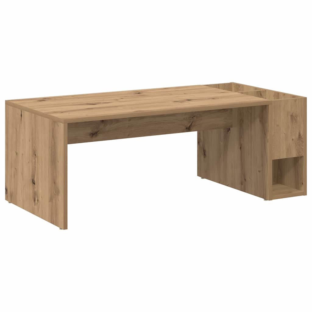 Tavolino da salotto Rovere artigianale 101,5 x 50 x 37 cm | homemem39