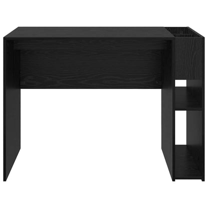 Scrivania Rovere Nero 109 x 50 x 78 cm Legno multistrato