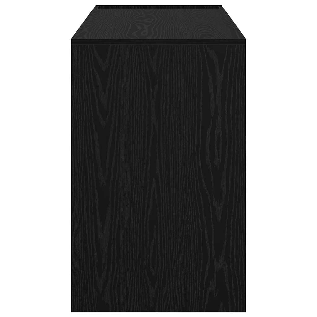 Scrivania Rovere Nero 109 x 50 x 78 cm Legno multistrato