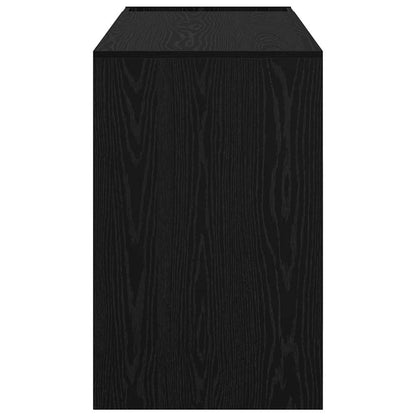 Scrivania Rovere Nero 109 x 50 x 78 cm Legno multistrato