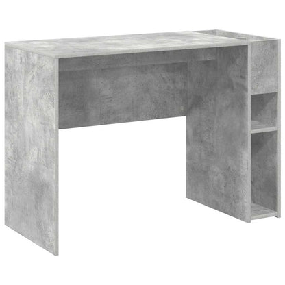 Scrivania Grigio cemento 109 x 50 x 78 cm Legno multistrato