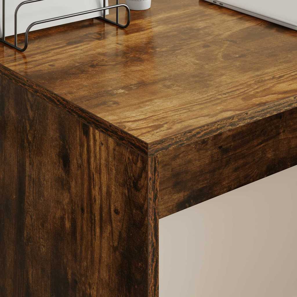 Scrivania Rovere fumé 109 x 50 x 78 cm Legno multistrato | homemem39