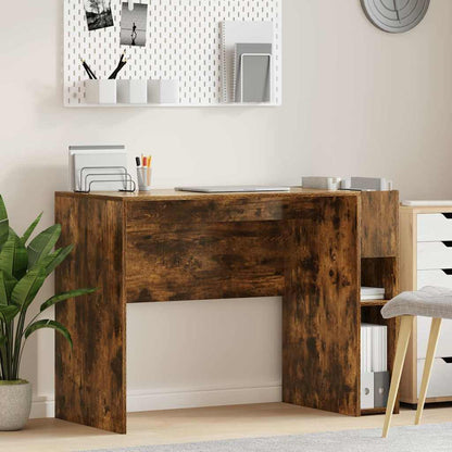 Scrivania Rovere fumé 109 x 50 x 78 cm Legno multistrato | homemem39
