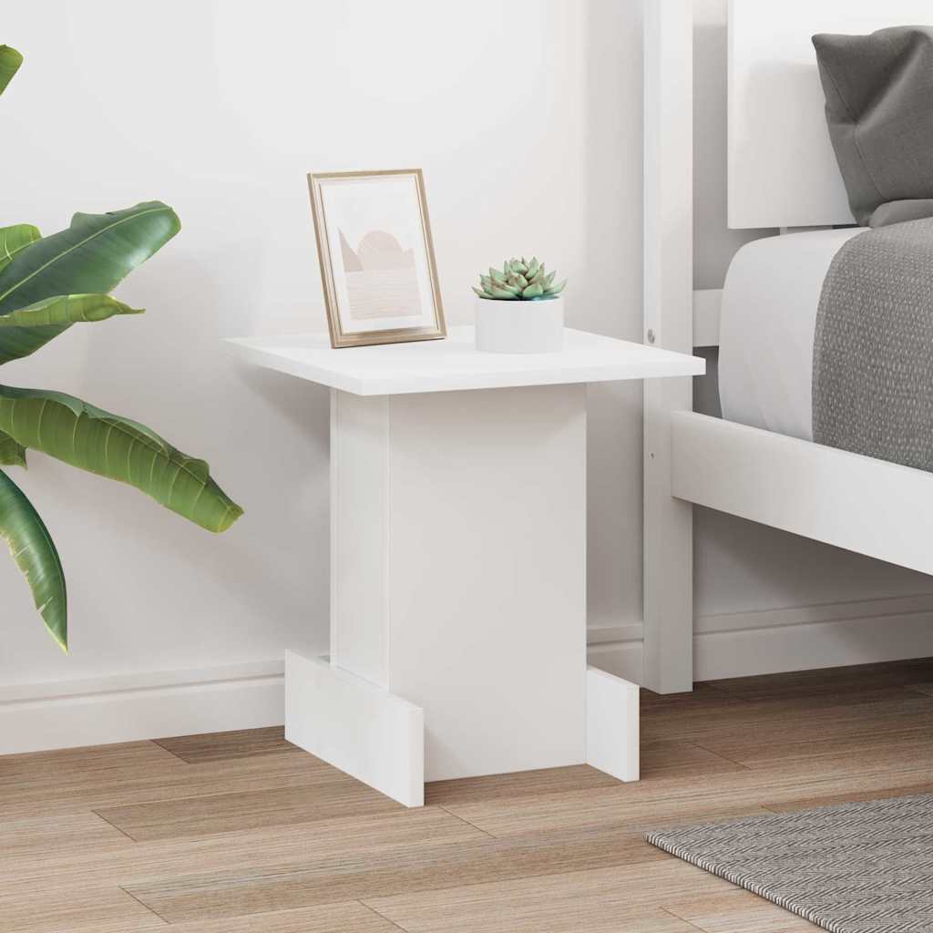 Tavolino Bianco 35,5 x 35 x 40 cm Legno multistrato | homemem39