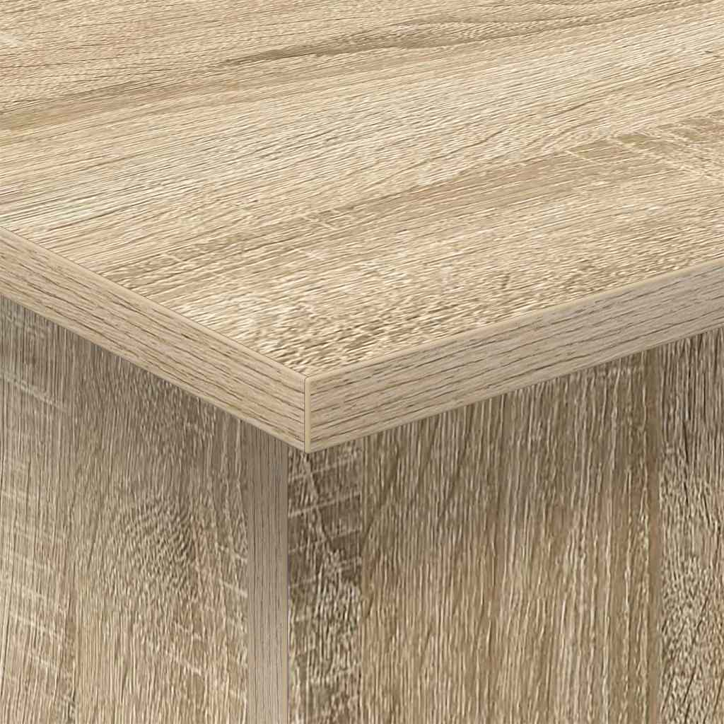 Tavolino Rovere Sonoma 35,5 x 35 x 40 cm Legno multistrato - homemem39