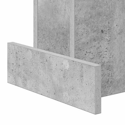 Tavolino Grigio cemento 35,5 x 35 x 40 cm Legno multistrato - homemem39