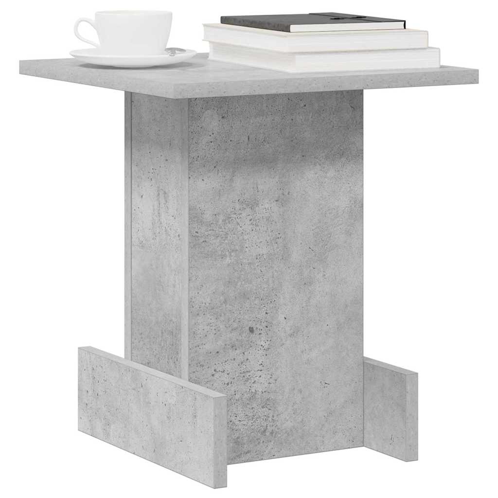 Tavolino Grigio cemento 35,5 x 35 x 40 cm Legno multistrato - homemem39