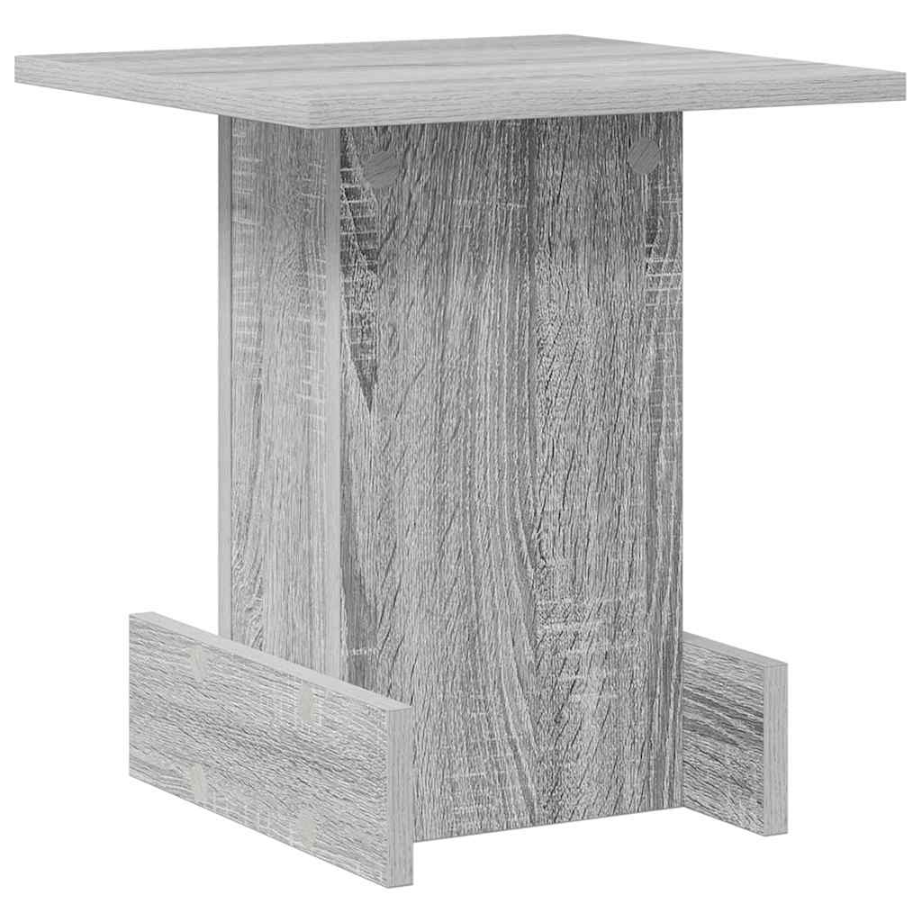 Tavolino Grigio Sonoma 35,5 x 35 x 40 cm Legno multistrato - homemem39