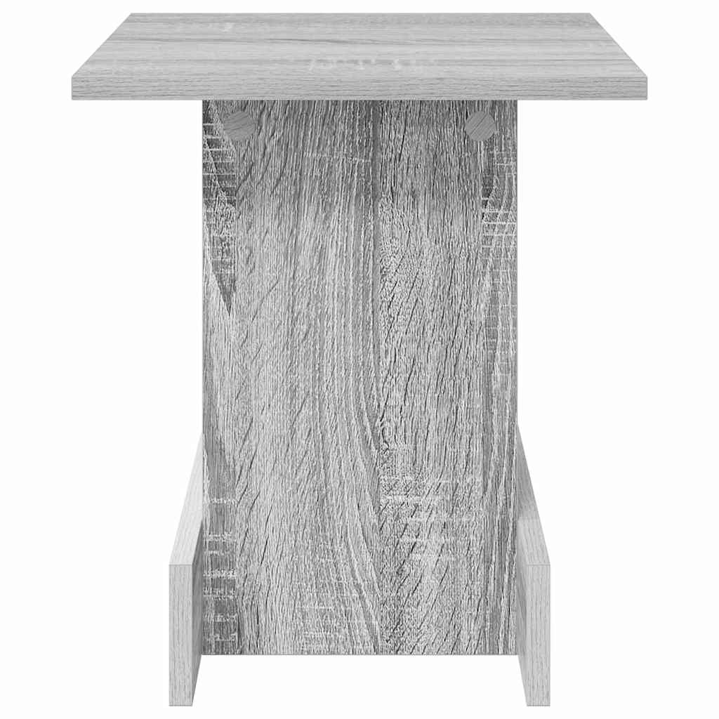 Tavolino Grigio Sonoma 35,5 x 35 x 40 cm Legno multistrato - homemem39