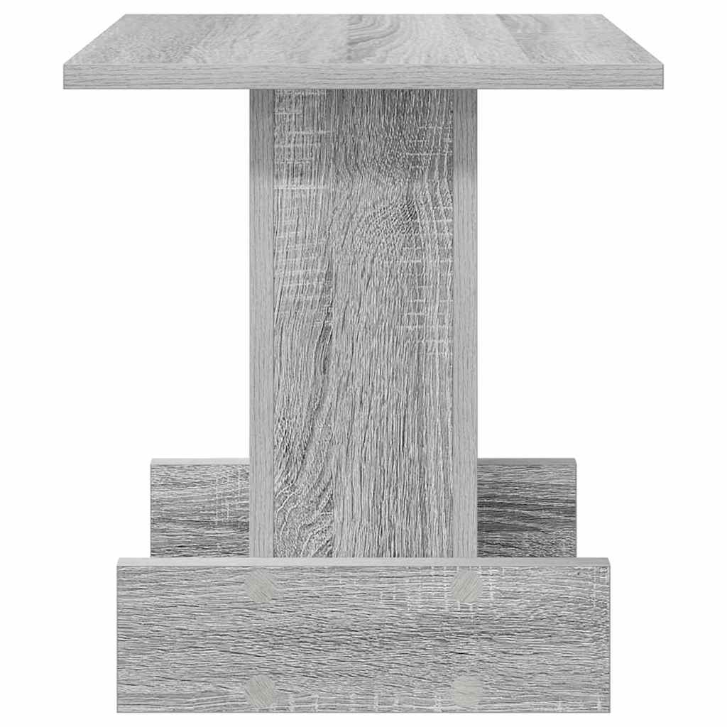 Tavolino Grigio Sonoma 35,5 x 35 x 40 cm Legno multistrato - homemem39