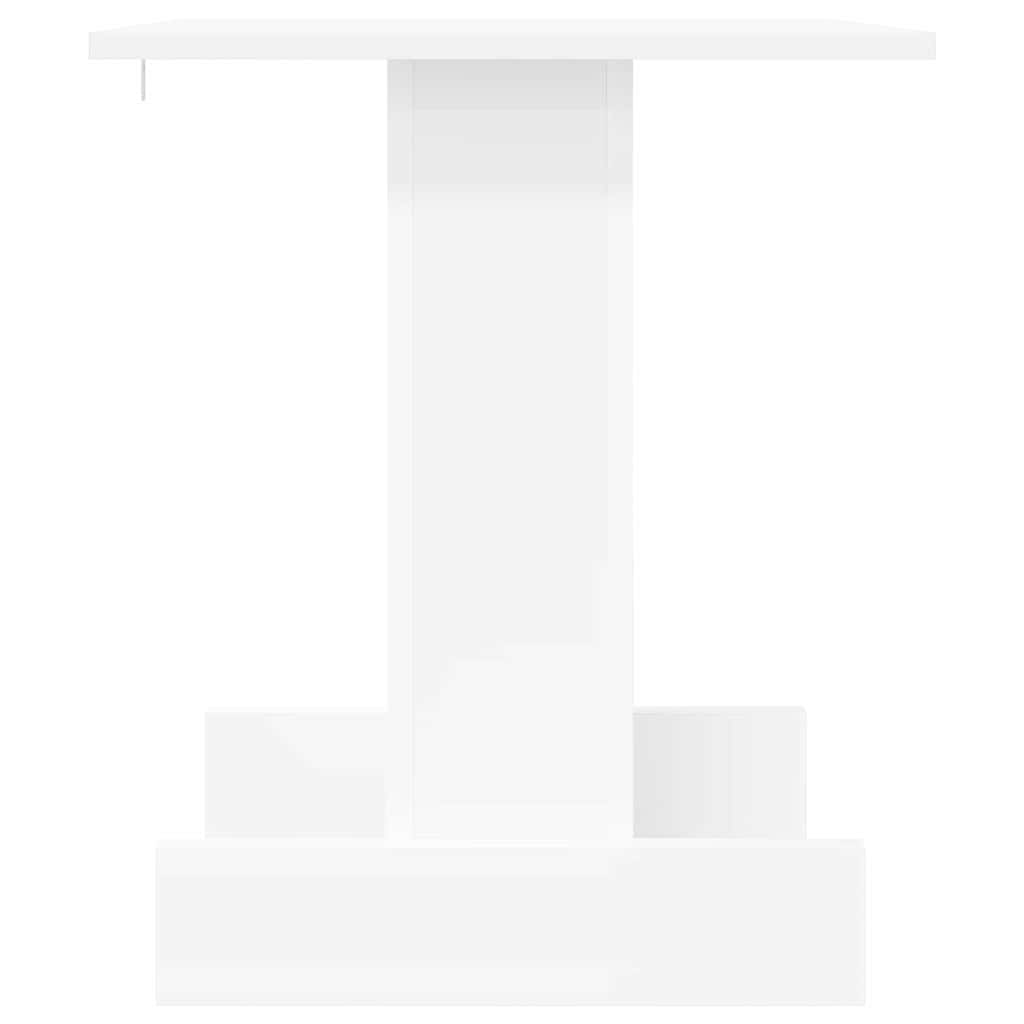 Tavolino Bianco 44,5 x 45 x 55 cm Legno multistrato