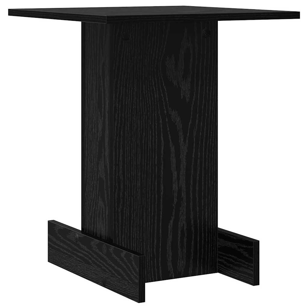 Tavolino Rovere Nero 44,5 x 45 x 55 cm Legno ingegnerizzato - homemem39