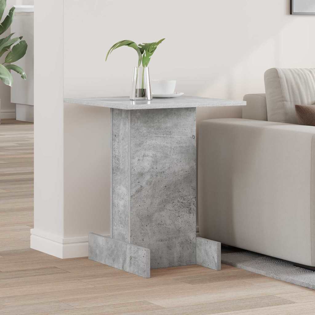 Tavolino Grigio cemento 44,5 x 45 x 55 cm Legno ingegnerizzato - homemem39